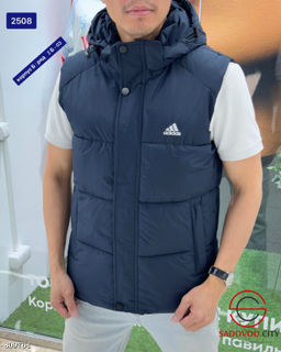 Мужской жилет, выполненный из ткани холлофайбер - Bruno фото 4