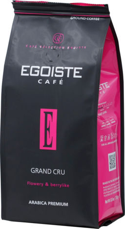 EGOISTE. Grand Cru (молотый) 250 гр. НИДЕРЛАНДЫ