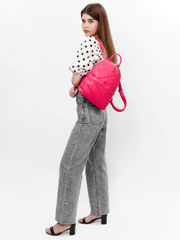 LACCOMA рюкзак Виолла-Л815-фуксия эко кожа хлопок фото 8