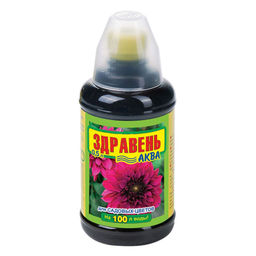 Компл.орг.-мин.удобр. Здравень аква 0,5л (для садовых цветов) (концентрат)