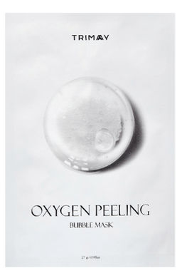 Тканевая очищающая кислородная маска для лица TRIMAY Oxygen Peeling Bubble Mask(27 мл)