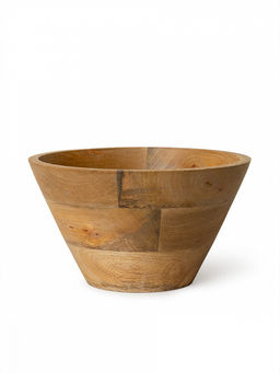 Миска деревянная D20, 1400мл коричневый дерево манго