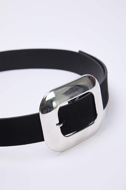 Siyah Suet Kemer TWOAW26KE00013