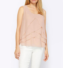 Топ, цвета пудры - Linea tesini фото 3