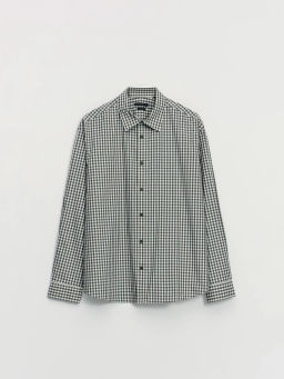 Рубашка в клетку relax fit / Zarina