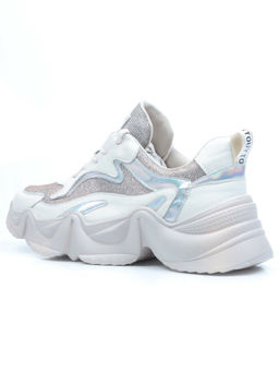 05-FDG101-2P WHITE Кроссовки женские (натуральная кожа) - Фабричный китай фото 7