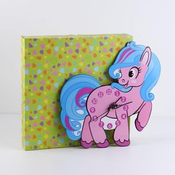 Часы настенные детские «Пони», 30×30 см