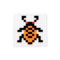 Конструктор Классик Мозаика №1 (жуки) (350 элементов) (в пакете) - Полесье фото 4