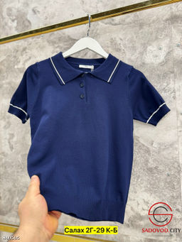 Футболка поло однотонная - Bruno фото 4