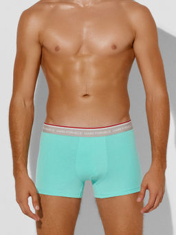 Цена за 2 штуки! Трусы боксеры мужские голубые