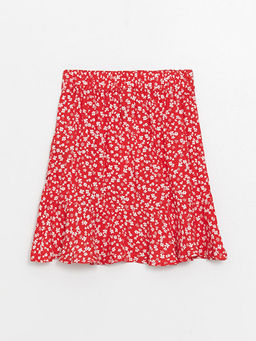 Beli Lastikli ?i?ekli K?z ?ocuk Etek - Waikiki фото 2