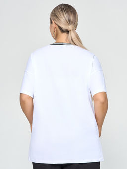 Футболка 0087-18 капучино - Dora фото 20