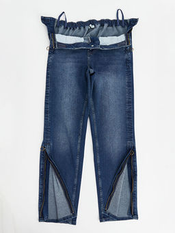 Kolay Giyilebilir Yandan Fermuar Kapamal? Erkek Jean Pantolon