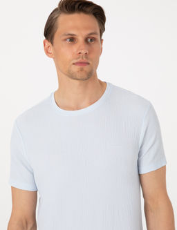 A__k Mavi Slim Fit Ti__rt