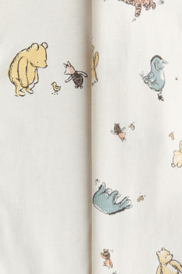 Pack de 2 pijamas enteros con pies cubiertos