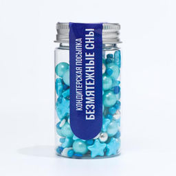 Кондитерская посыпка Безмятежные сны, голубая, 50 г - Simaland фото 2