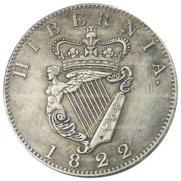 1 пенни 1822 года Ирландия  Копия