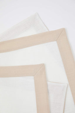 2li Renk Bloklu Amerikan Servis Seti 30x50cm TPHAW26RUN00000 - Trendyolmilla фото 3