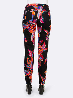 Брюки, черно-сиреневые - Ashley brooke фото 4