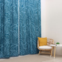 Шторы портьерные «Этель» Date palme, 145×260 см, 2 шт., 140 г/м²