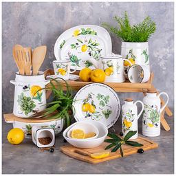 НАБОР ТАРЕЛОК ЗАКУСОЧНЫХ LEFARD СЕКРЕТНЫЕ ИНГРЕДИЕНТЫ 2 ШТ. 21,5 СМ  фото 8