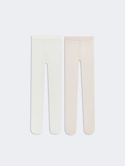 K?z Bebek Patikli K?lotlu ?orap 2li