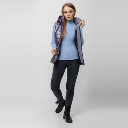 RODOS Жилет женский демисезон М-249 Светло-розовый  фото 10