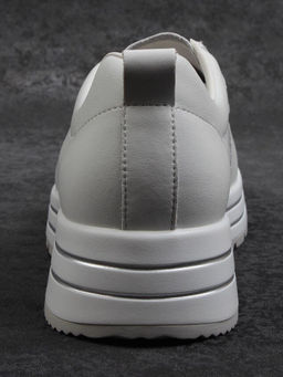 03-A1011-9 WHITE Полуботинки спортивные женские (натуральная кожа)