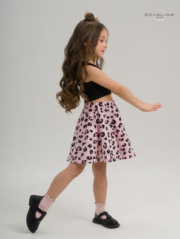 Костюм Мальвина КТ черный-нежный леопард - Sovalina фото 22