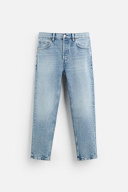 SLIM CROPPED-FIT JEANS - Zara фото 18