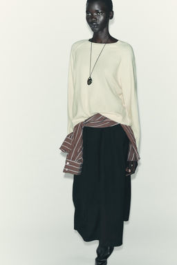 OVERSIZED KNIT JUMPER - Zara фото 5