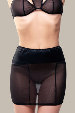 Юбка Waname Evenness черная (54-56)