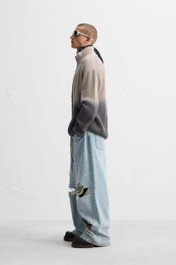 DISTRESSED BAGGY JEAN - Zara фото 4