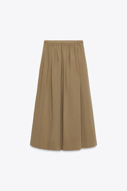 ZW COLLECTION CAPE MIDI SKIRT - Zara фото 5