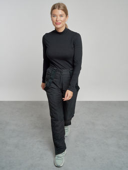 Горнолыжный костюм женский зимний зеленого цвета 03105Z - Chunmai фото 22