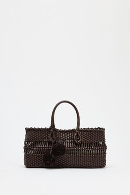 BRAIDED HANDBAG - Zara фото 4
