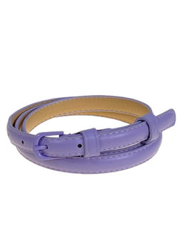 Ремень женский из искусственной кожи, цвет сиреневый