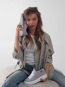 Кеды EDART 146.91505 w. lilac - Ed'art фото 4