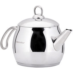 800-304 Чайник металлический 1л Hascevher Cigdem нерж/ст (х6)