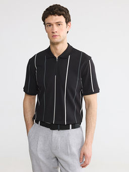 Polo Yaka ?izgili Pike Erkek Ti??rt
