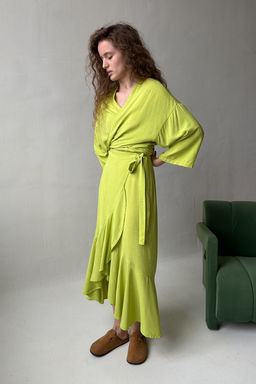 Юбка женская EASY035/02/Салатовый