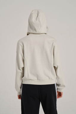 Толстовка на молнии Серо-бежевый COMMUTE Knit Track Top - Anta фото 5