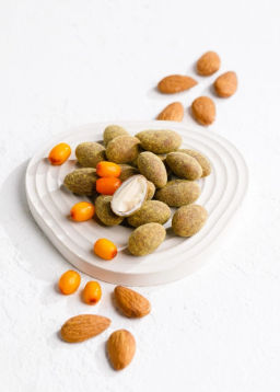 Миндаль в белом шоколаде без сахара с кофе и облепихой, 60 г - Сибирский кедр фото 13