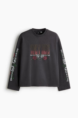 Camiseta de manga larga en algod?n Relaxed Fit - H&m фото 2