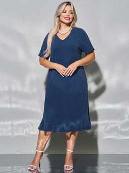 Платье 0421-1 синий топаз