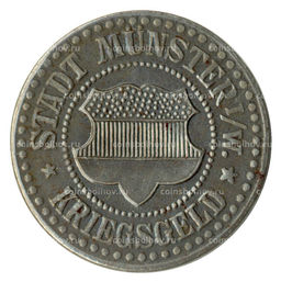 Монета 25 пфеннигов 1918 года Германия  Нотгельд (Мюнстер)