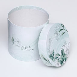 Набор шляпных подарочных коробок 5 в 1 Цветочный, 20?20?20?14?14?14 см