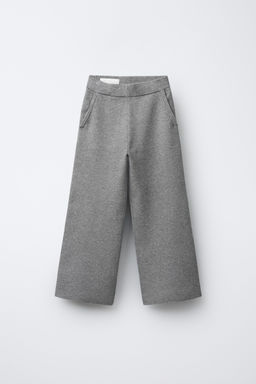 PANTAL?N PUNTO WIDE LEG / Gris medio
