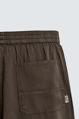 PANTAL?N RELAXED FIT ESPIGA / Marr?n - Zara фото 10