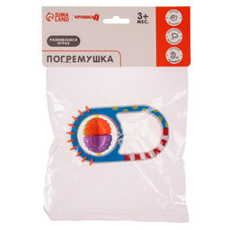 Погремушка Фактурная ручка, цвет МИКС, Крошка Я  фото 5